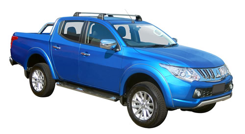 Roof Racks Mitsubishi Triton 2016 on vehicle image